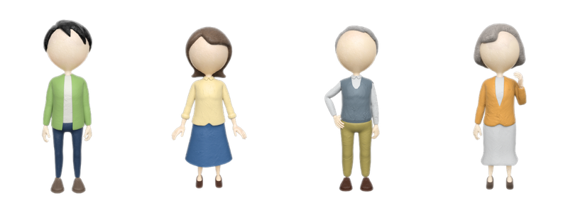 寒冷凝集素症の患者さんは、どのくらいいる？イメージイラスト